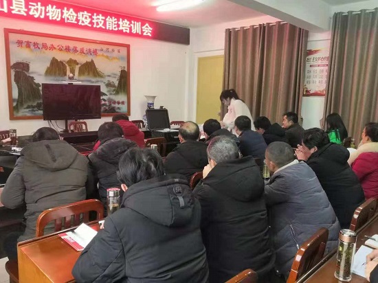 河南省光山县畜牧局采购30余台兽药残留检测仪